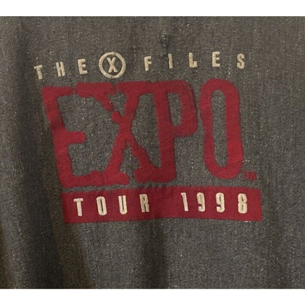 X-Files Expo Tour 1998 Varsity/Bomber Jacket, Oldsmobile Intrigue, Ducovny-XL